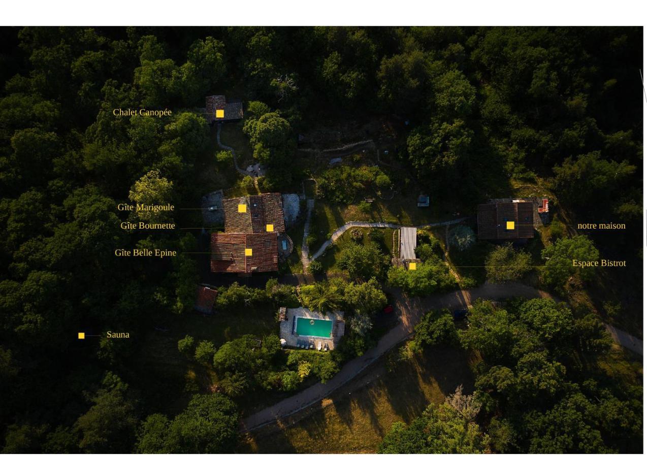 Les Grangeonnes, Gites Nature, Piscine, Bain Nordique, Sauna Pour Accueil Familiale Ou De Groupe Saint-Basile 외부 사진